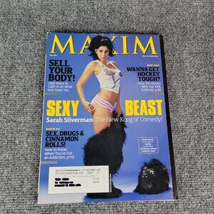 Maxim Magazine June 2007 #114 Sarah Silverman Cover